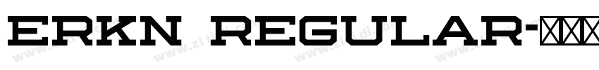 ERKN Regular字体转换 ERKN Regular字体转换
